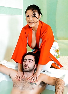 الجنس الهواة الآسيوية حوض استحمام الخيال جزء 969, Kendra Spade , hairy , massage 